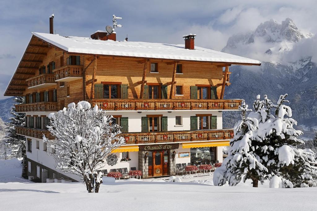 Hotel Le Chamois D'Or Cordon Esterno foto